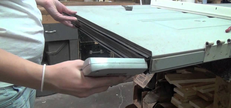 damaged steel door repair Carson