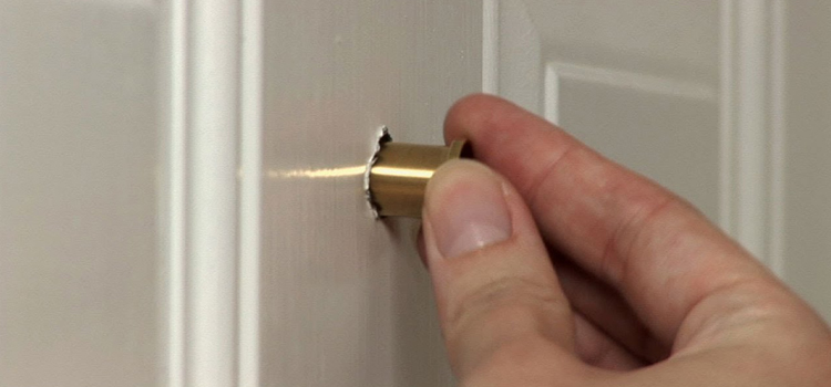 peephole door repair in Carson